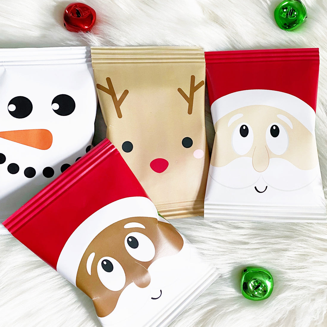 CHRISTMAS CHIP OR SNACK BAGS