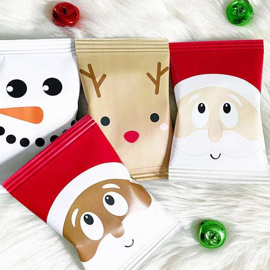 CHRISTMAS CHIP OR SNACK BAGS