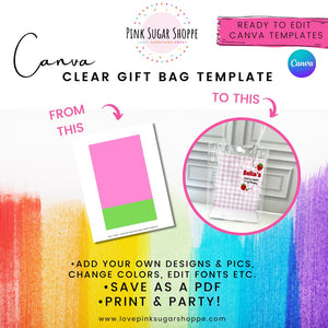 PSS CLEAR GIFT BAG - CANVA