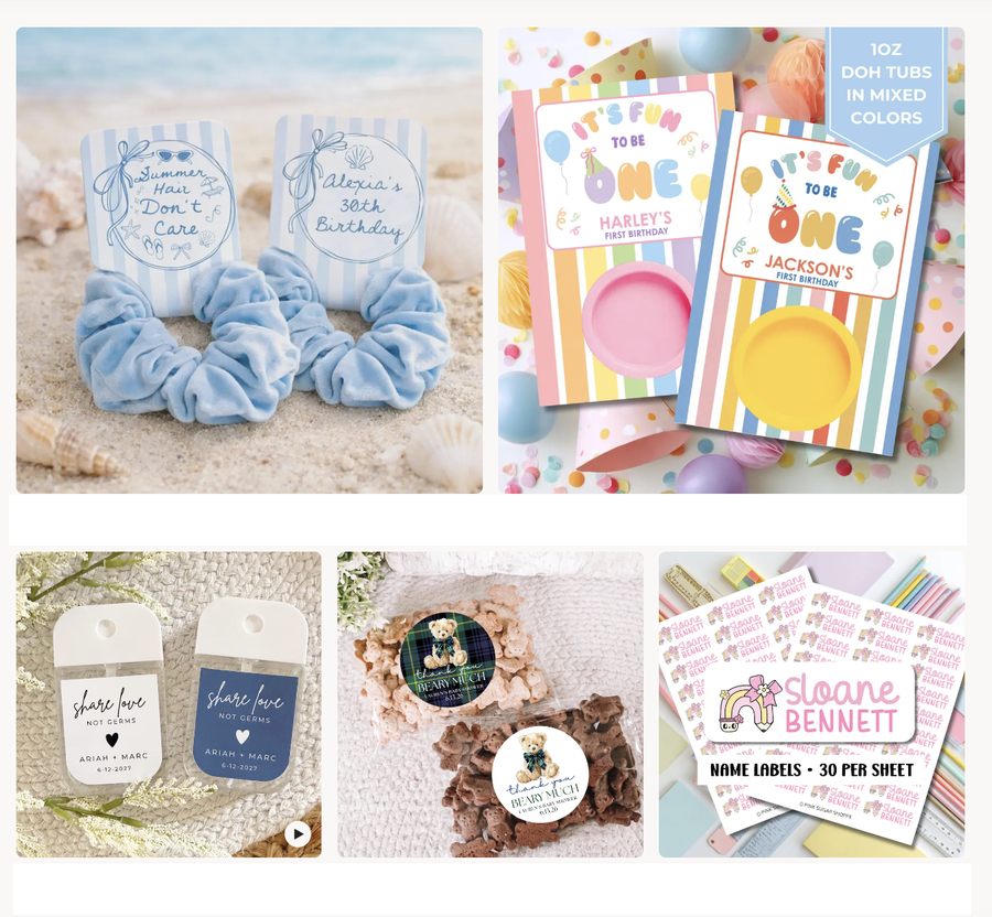 Party favor examples