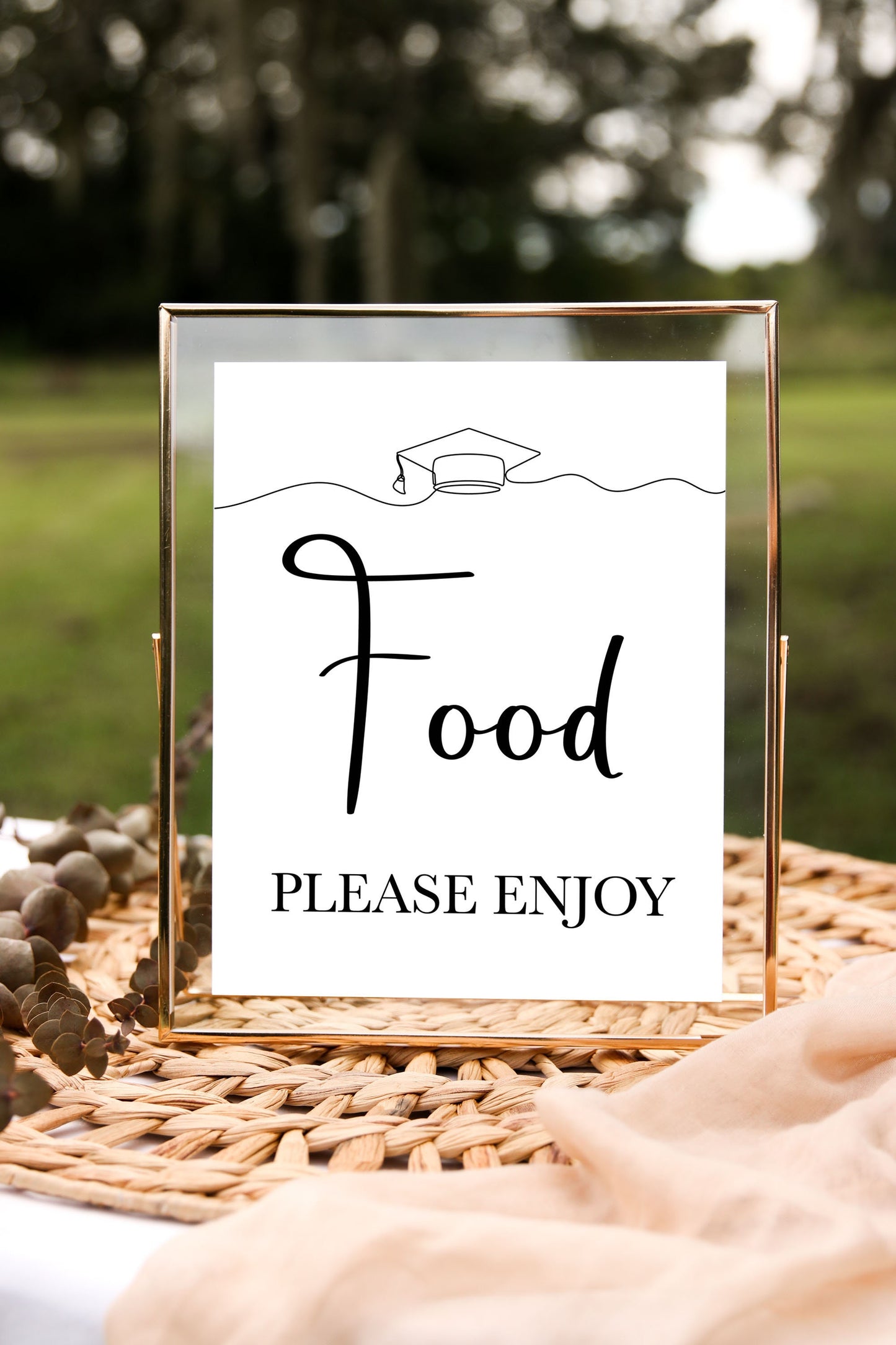 GRADUATION Sign - Food Table - Favors - Dessert Table - Treat Table Sign - Printable - Tassel Worth The Hassle - Grad Party Decor - Candy