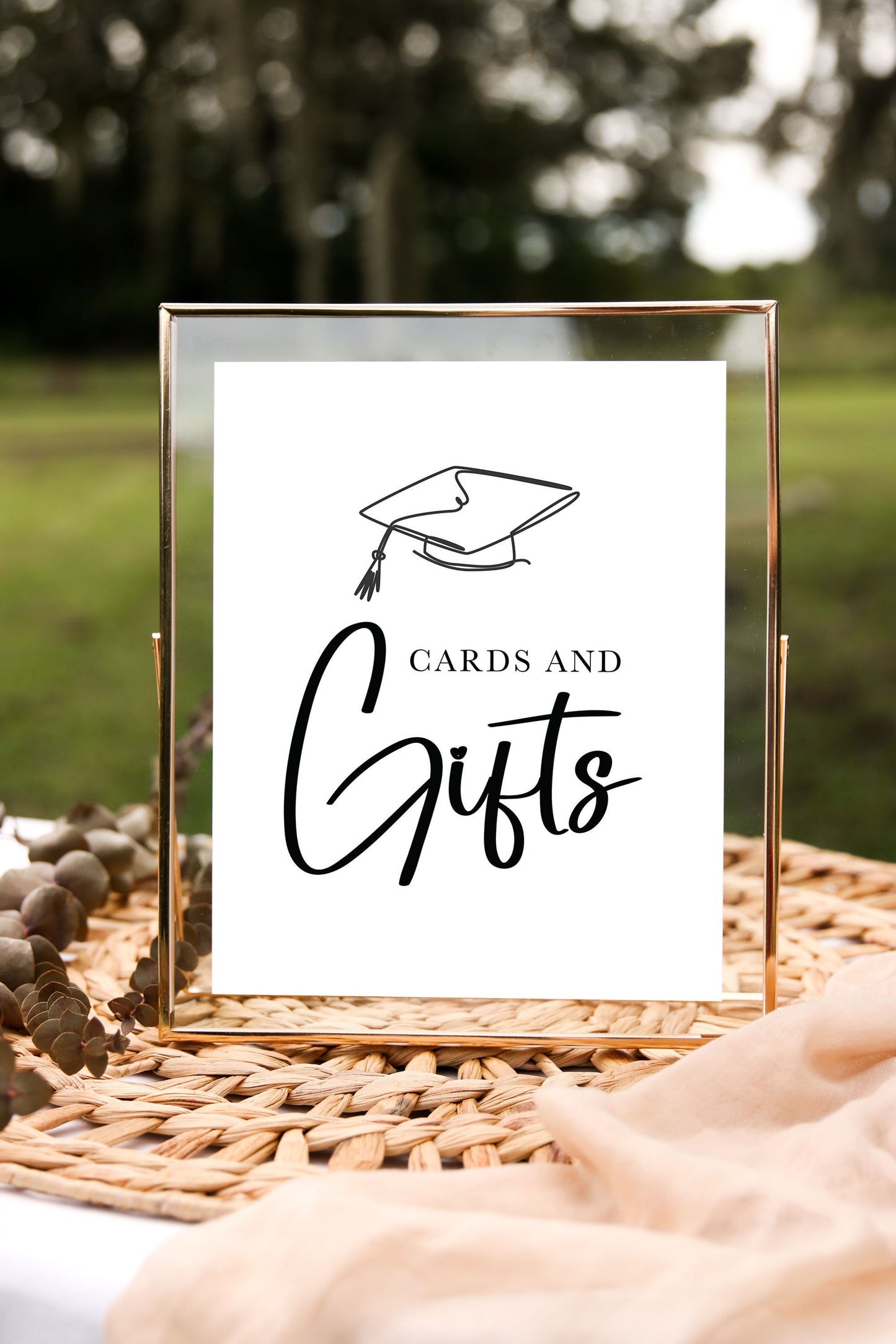 GRADUATION Sign - Cards & Gifts - Favors - Dessert Table - Treat Table Sign - Printable - Tassel Worth The Hassle - Grad Party Decor - Candy