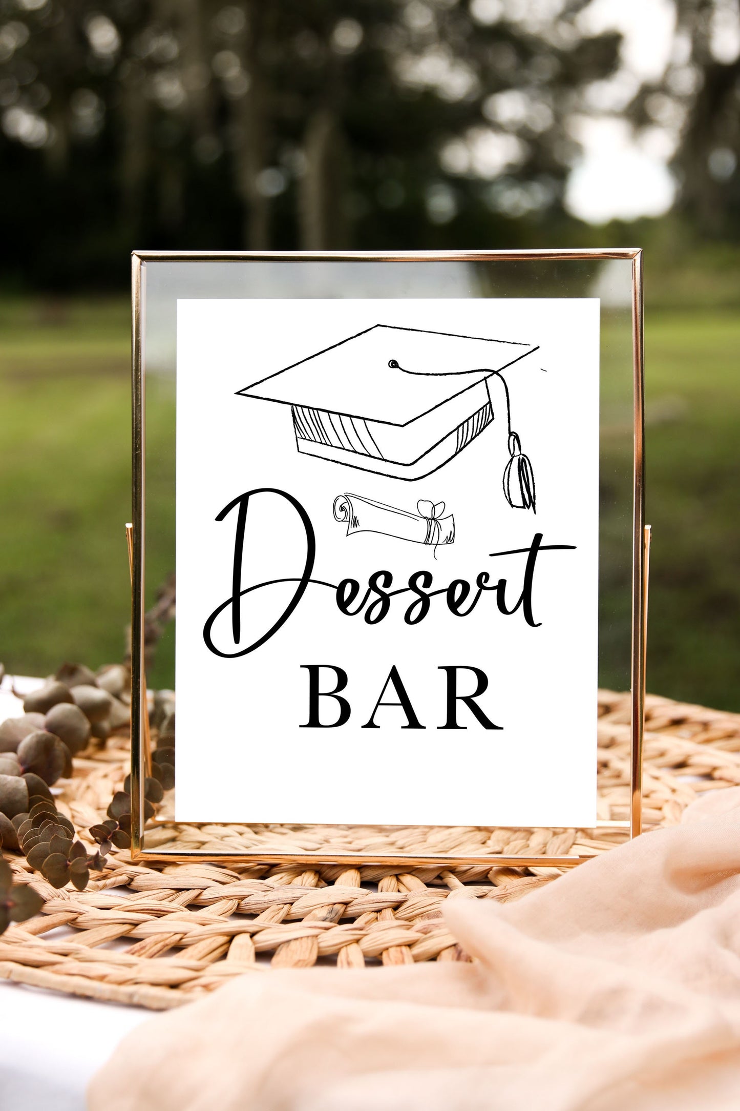 GRADUATION Bundle - Graduation Table Signs - Grad Candy Buffet - Favor Sign - Dessert Table Sign - Printable - Black and White - Party Decor