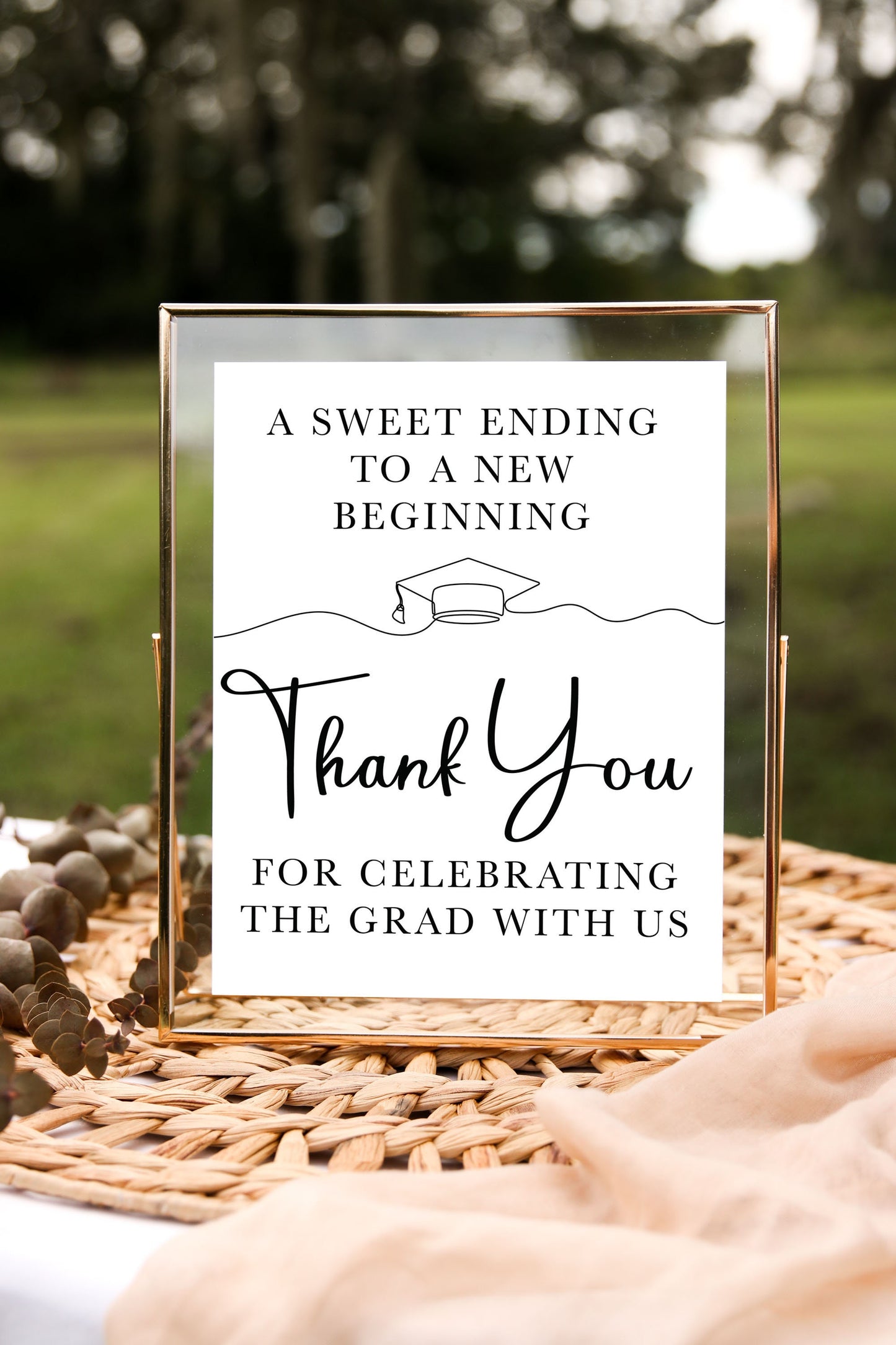 GRADUATION Bundle - Graduation Table Signs - Grad Candy Buffet - Favor Sign - Dessert Table Sign - Printable - Black and White - Party Decor