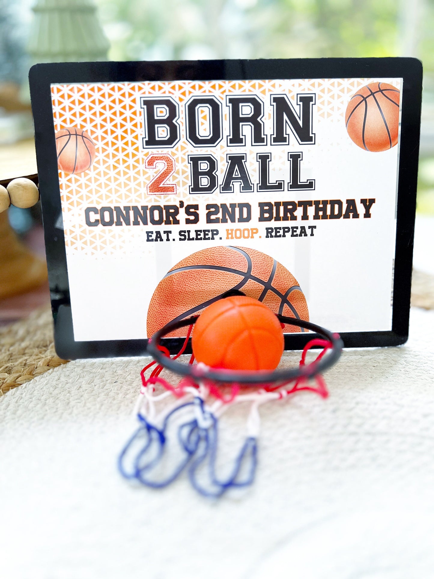 Basketball Hoop Party Favors - Basketball Party - Sports Party Favors - All Star - Basketball Birthday Party  - Basketball Hoop Toy