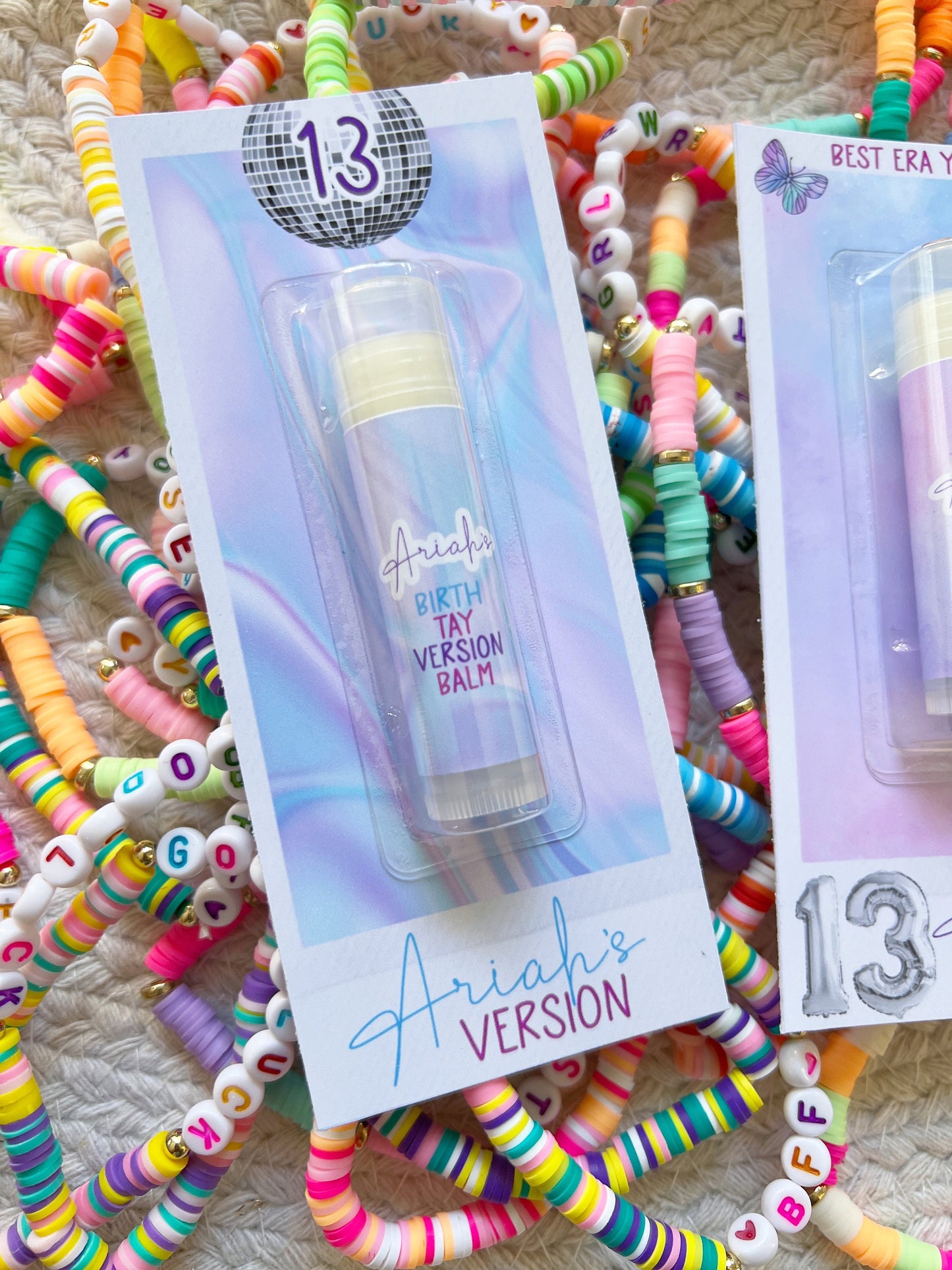 Birthday Version Era Lip Balm Party Favors - Birthtay - It's me hi im the birthday girl its me - Best Era Yet - Tour - Gloss Favors