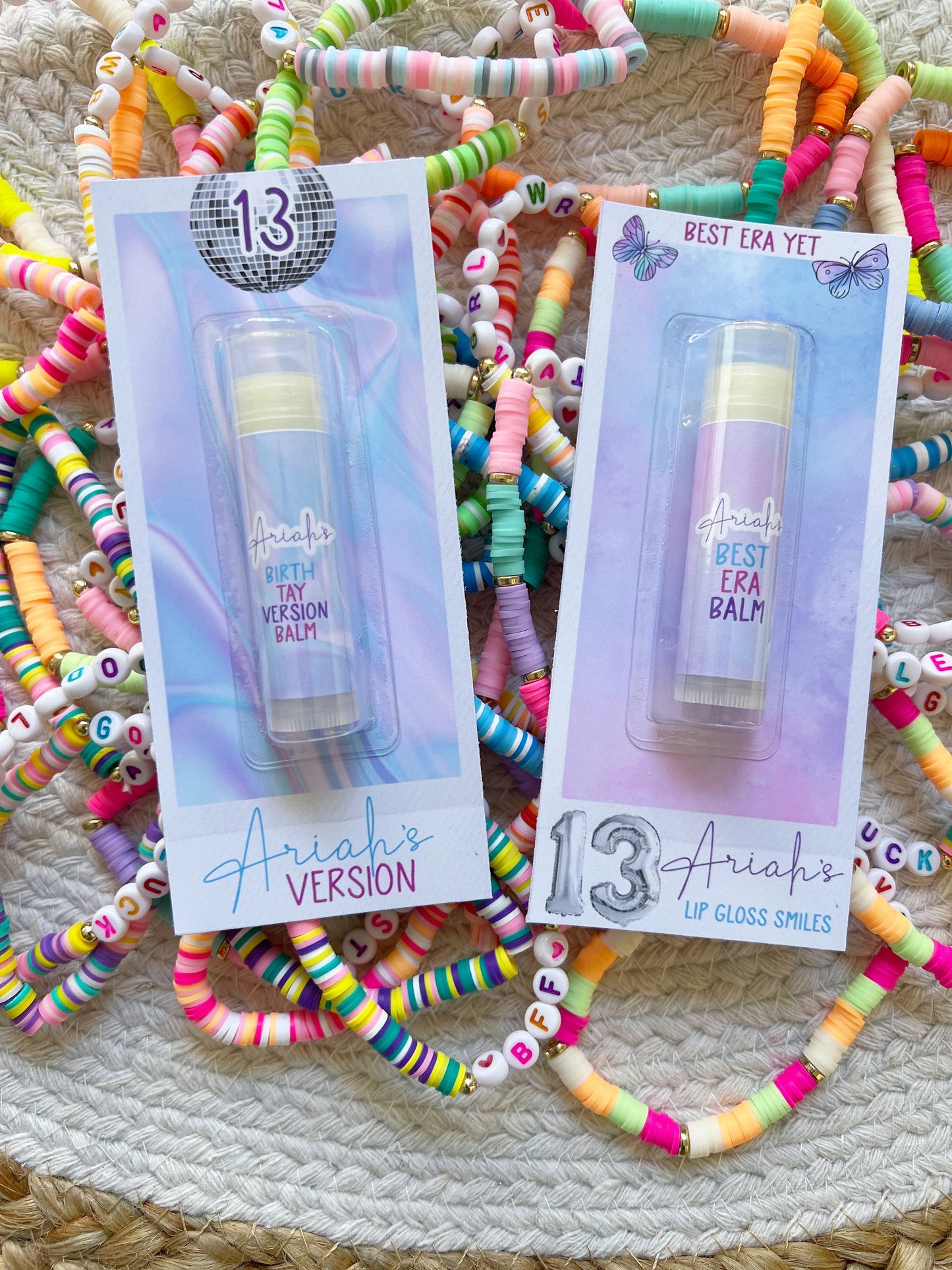 Birthday Version Era Lip Balm Party Favors - Birthtay - It's me hi im the birthday girl its me - Best Era Yet - Tour - Gloss Favors