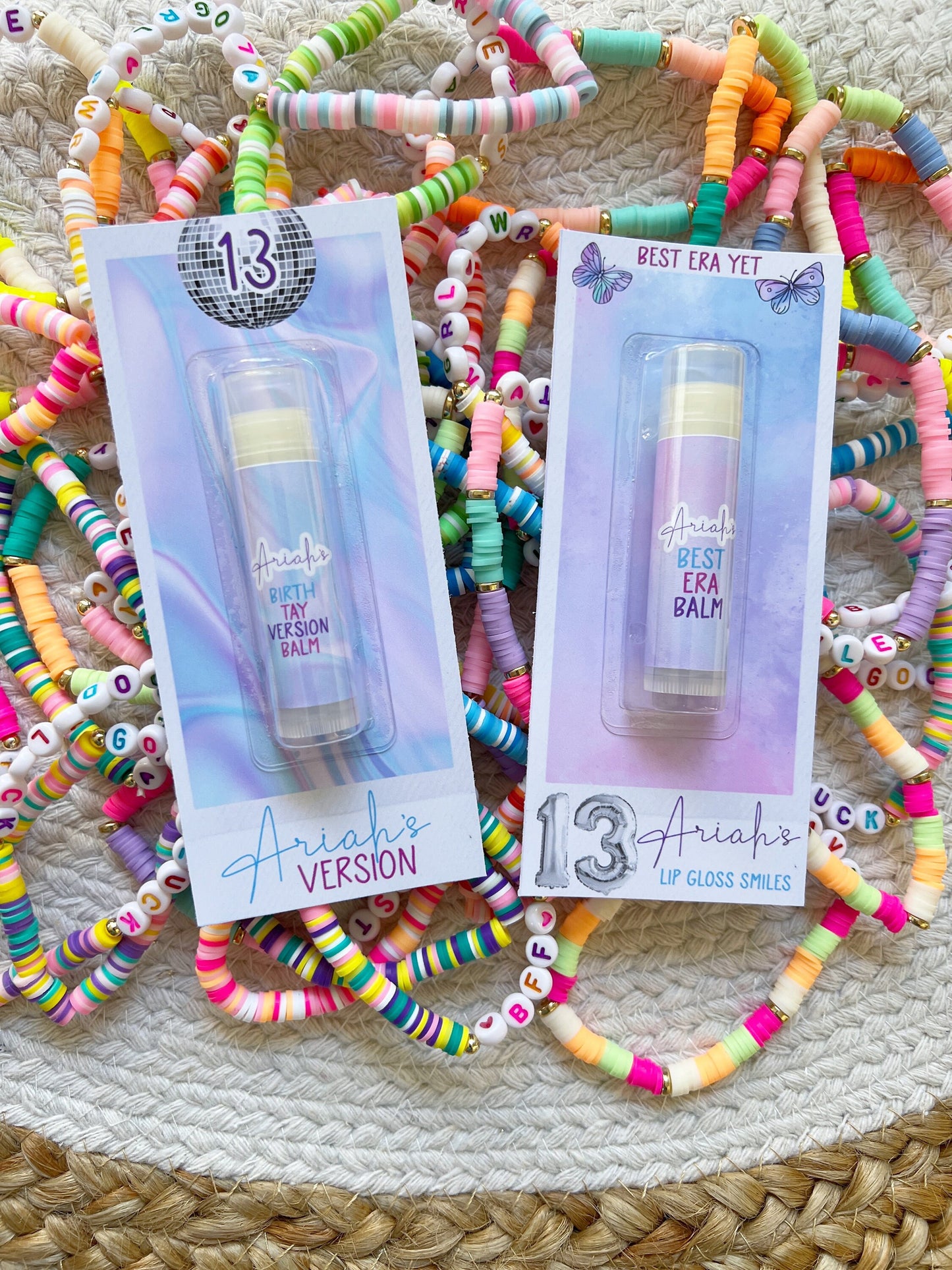 Birthday Version Era Lip Balm Party Favors - Birthtay - It's me hi im the birthday girl its me - Best Era Yet - Tour - Gloss Favors