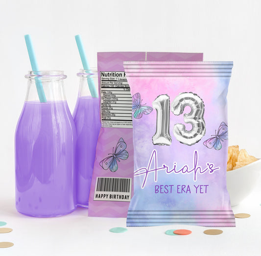 Birthday Era Chip Bag Party Favors - Birthday Version - Favors - Birthtay - It's me hi im the birthday girl its me - Favor Bag - Goodie
