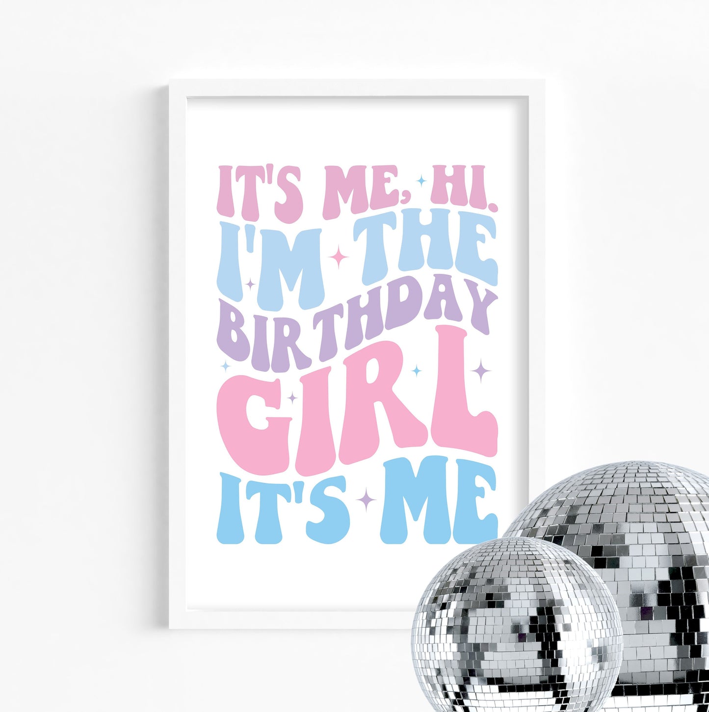 Birthday Era - Birthday Version Signs - Party - Favor Sign - Birthtay -I'm the birthday girl its me -Table Sign -Printable -Party Decor
