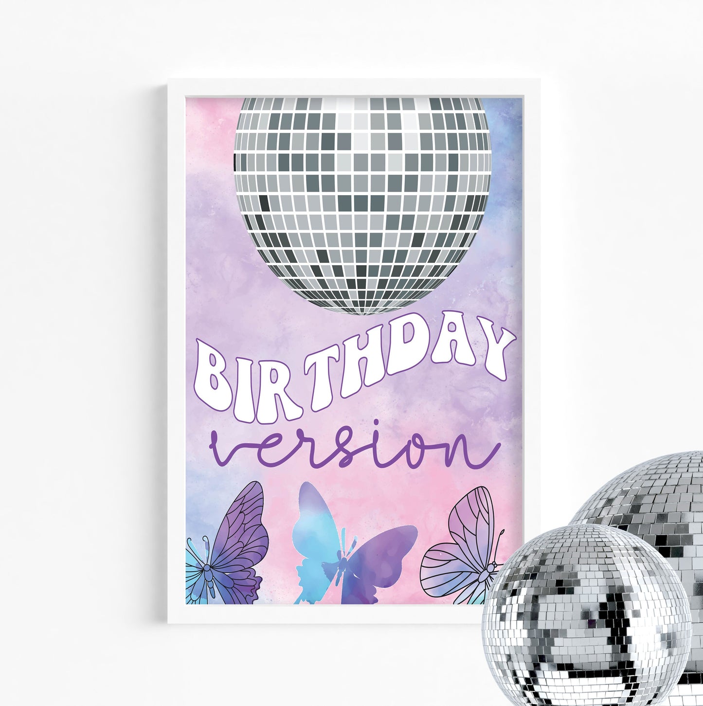 Birthday Version - Birthday Era Signs - Party - Favor Sign - Birthtay -im the birthday girl its me -Table Sign -Printable -Party Decor-1989