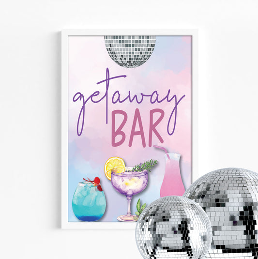 Bride Era - Bridal Shower Version Signs - Party - Favor Sign - Bachelorette - Getaway Bar - Bar Sign -Table Sign -Printable -Party Decor