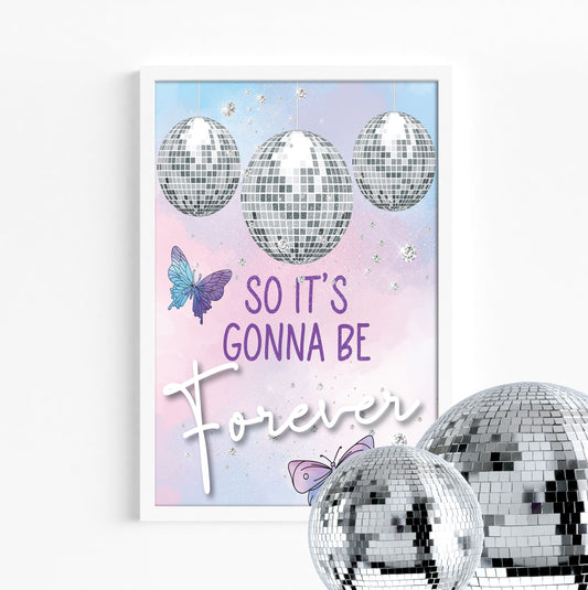 Bride Era - Bridal Shower Version Signs - Party - Favor Sign - Bachelorette - Forever -Table Sign -Printable -Party Decor