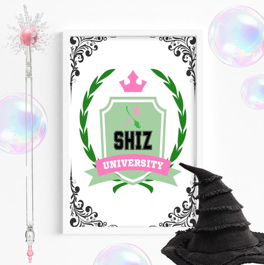 WIcked Party Signs - Party - Favor Sign - Wicked Birthday -Table Sign -Printable -Wicked Party Decor - Wicked Theme - Shiz U