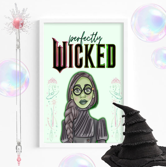 WIcked Party Signs - Party - Favor Sign - Wicked Birthday -Table Sign -Printable -Wicked Party Decor - Wicked Theme - Perfectly Wicked
