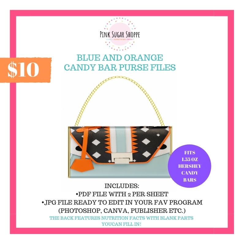 PSS - BLUE AND ORANGE - PURSE FILES
