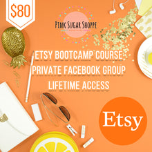 Load image into Gallery viewer, PSS ETSY SELLER BOOTCAMP LIFETIME ACCESS
