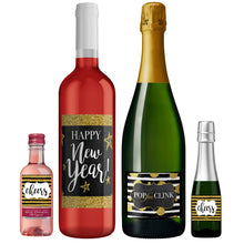 Load image into Gallery viewer, PINK SUGAR SHOPPE CHAMPAGNE AND WINE BOTTLE TEMPLATES
