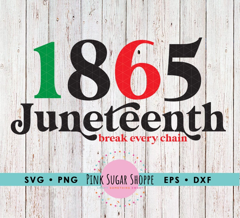JUNETEENTH SVG