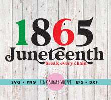 Load image into Gallery viewer, JUNETEENTH SVG
