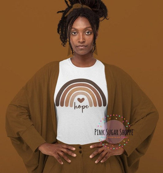 MELANIN RAINBOW SVG