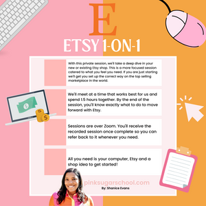 Etsy Private Session